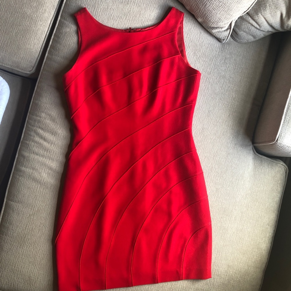 Ann Tijan for KENAR red dress